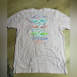 Lauren James Light Pink Graphic Tee